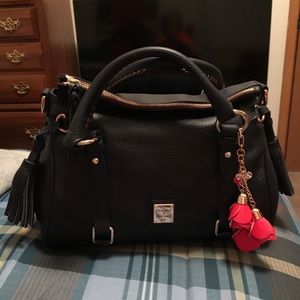 Lovely, Deep Navy, lush Samba leather satchel. Moving cross country & must sell